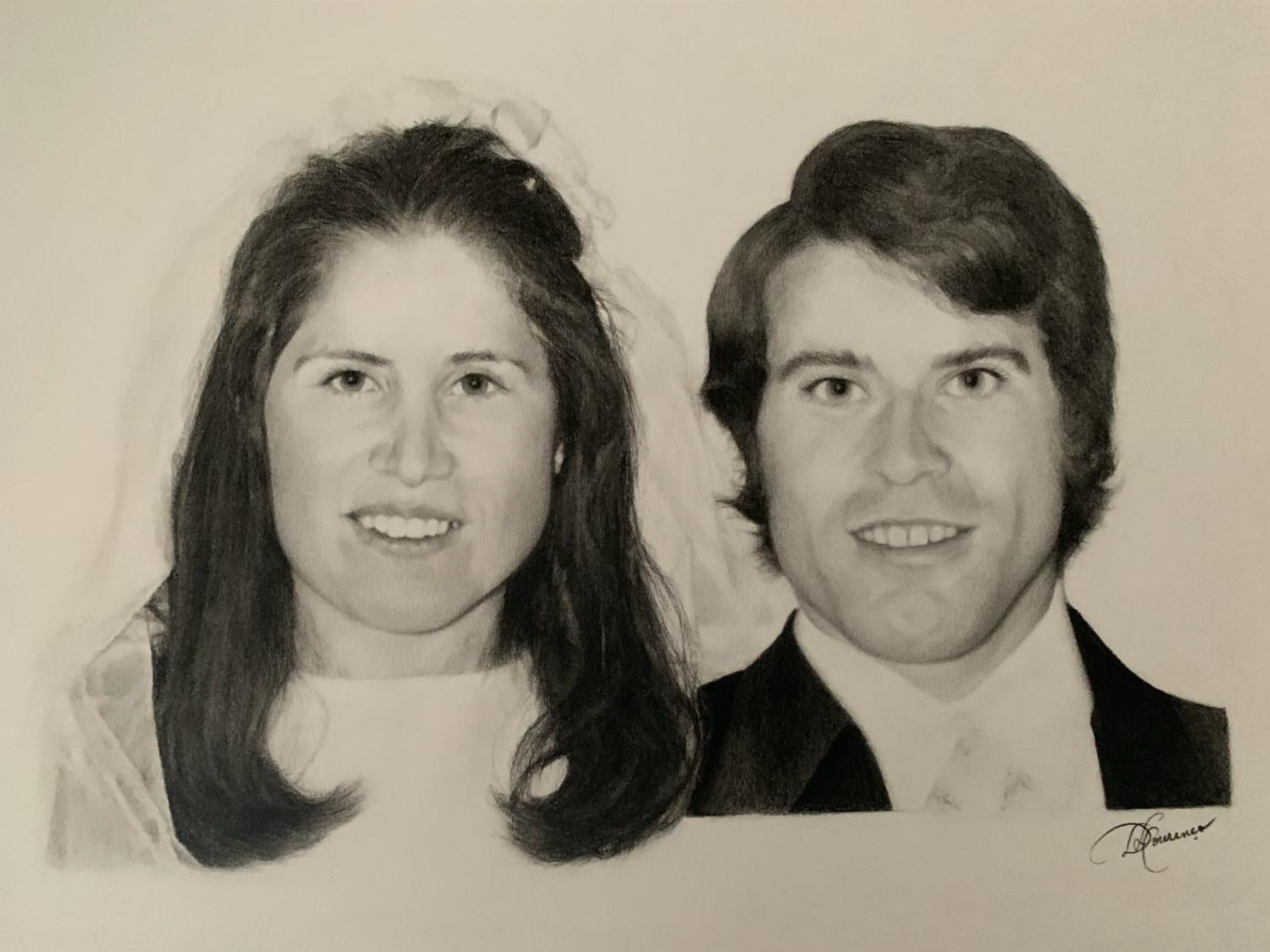 Retratos a Carvão ( 175€ por rosto simples )